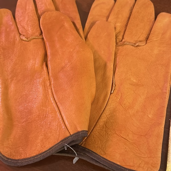 Stanley Men's Brown Leather Gloves NWOT - Picture 2 of 5